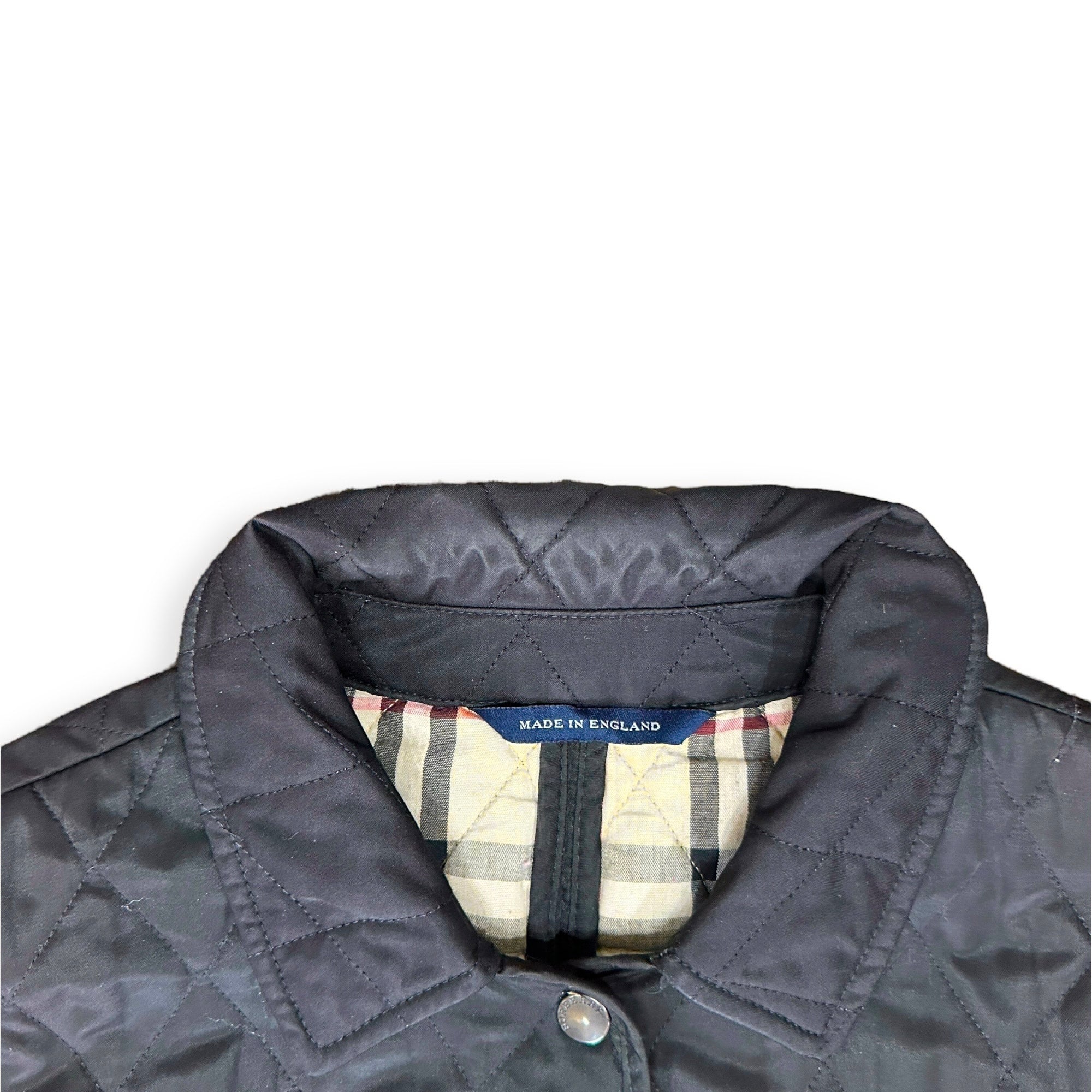 Men's burberry brit classic quilted jacket top